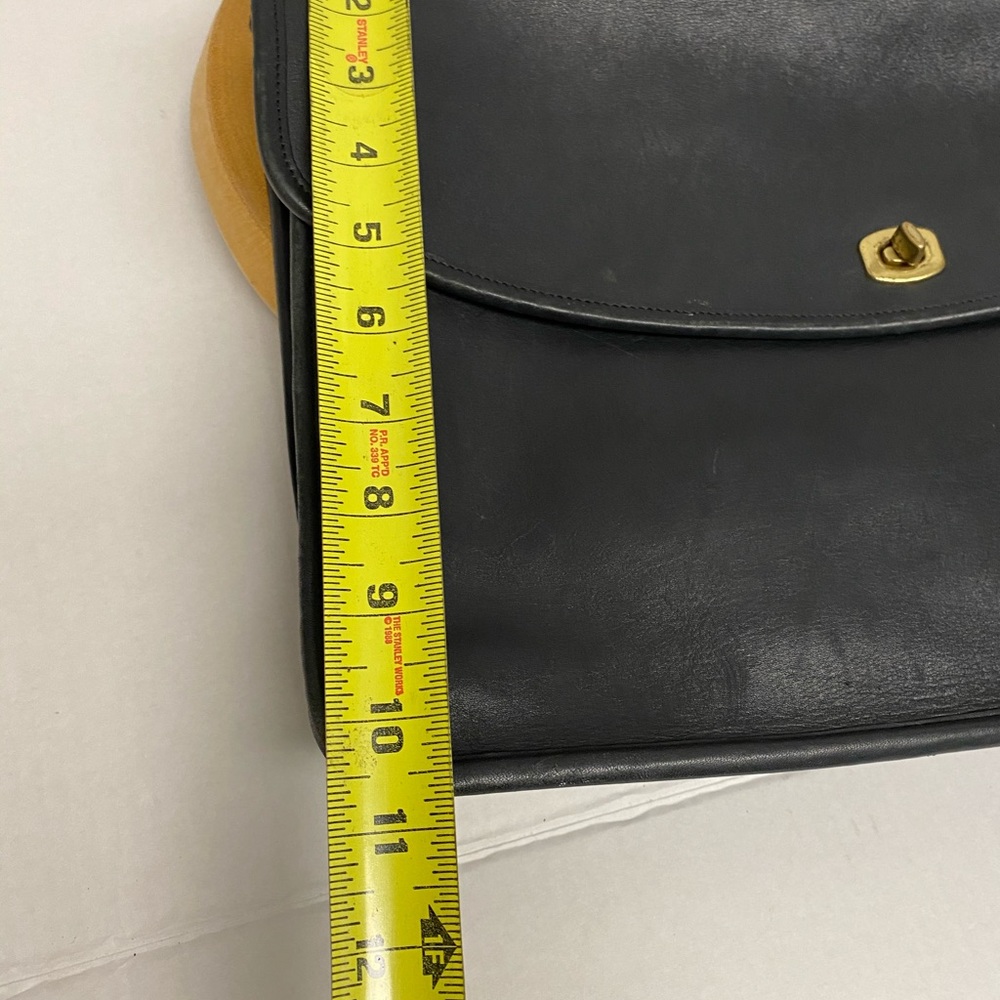 Coach Classic All Leather Briefcase w/ Strap - Picture 15 of 15